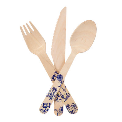 Party porcelain puiset aterimet (12 kpl)
